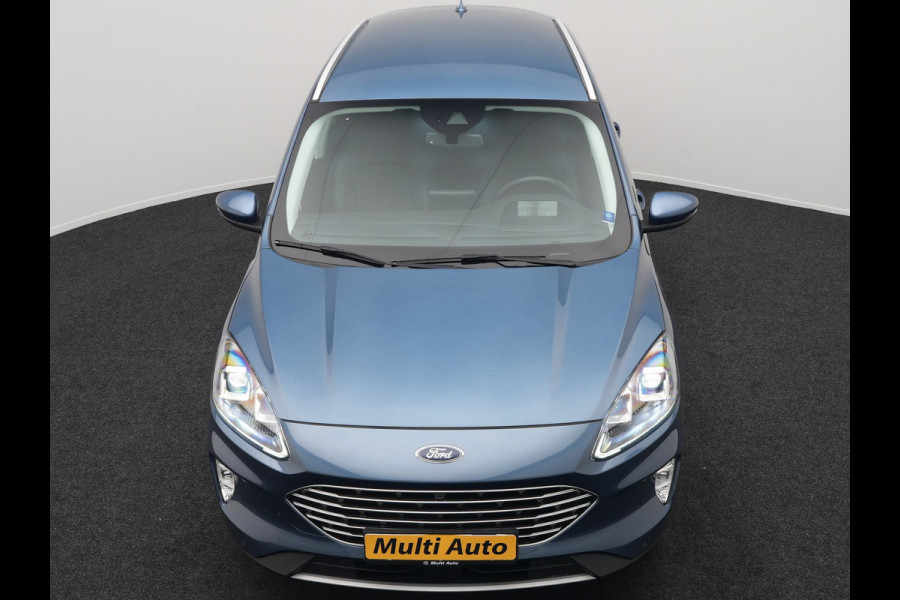 Ford Kuga 2.5 Titanium X Plug In Hybrid 225pk Dealer O.H. PHEV | Trekhaak Af Fabriek | Adaptive Cruise | Head Up | 360 Camera | Verwarmde Lederen Sportstoelen & Stuur | Blis | Navigatie | Keyless | Virtual | DAB |