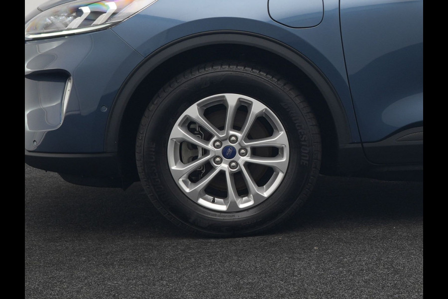 Ford Kuga 2.5 Titanium X Plug In Hybrid 225pk Dealer O.H. PHEV | Trekhaak Af Fabriek | Adaptive Cruise | Head Up | 360 Camera | Verwarmde Lederen Sportstoelen & Stuur | Blis | Navigatie | Keyless | Virtual | DAB |
