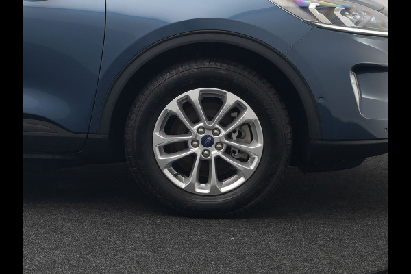 Ford Kuga 2.5 Titanium X Plug In Hybrid 225pk Dealer O.H. PHEV | Trekhaak Af Fabriek | Adaptive Cruise | Head Up | 360 Camera | Verwarmde Lederen Sportstoelen & Stuur | Blis | Navigatie | Keyless | Virtual | DAB |