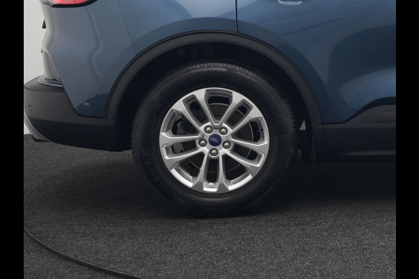 Ford Kuga 2.5 Titanium X Plug In Hybrid 225pk Dealer O.H. PHEV | Trekhaak Af Fabriek | Adaptive Cruise | Head Up | 360 Camera | Verwarmde Lederen Sportstoelen & Stuur | Blis | Navigatie | Keyless | Virtual | DAB |