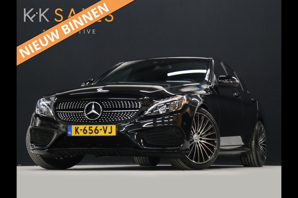 Mercedes-Benz C-Klasse 200 AMG Sport Night pakket [CAMERA, VOL LEDER, LEDVERLICHTING, STOELVERWARMING, PDC V+A, BLUETOOTH, CRUISE, CLIMATE, NIEUWSTAAT]
