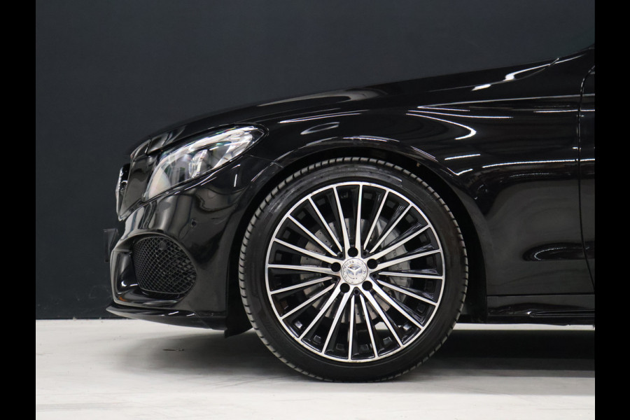 Mercedes-Benz C-Klasse 200 AMG Sport Night pakket [CAMERA, VOL LEDER, LEDVERLICHTING, STOELVERWARMING, PDC V+A, BLUETOOTH, CRUISE, CLIMATE, NIEUWSTAAT]
