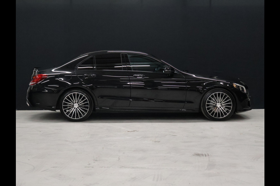 Mercedes-Benz C-Klasse 200 AMG Sport Night pakket [CAMERA, VOL LEDER, LEDVERLICHTING, STOELVERWARMING, PDC V+A, BLUETOOTH, CRUISE, CLIMATE, NIEUWSTAAT]