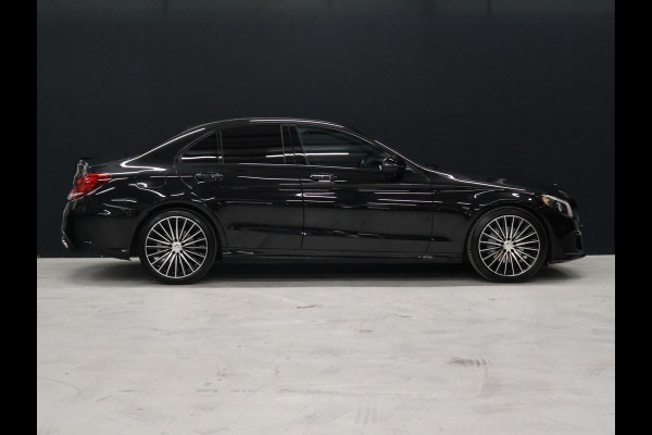 Mercedes-Benz C-Klasse 200 AMG Sport Night pakket [CAMERA, VOL LEDER, LEDVERLICHTING, STOELVERWARMING, PDC V+A, BLUETOOTH, CRUISE, CLIMATE, NIEUWSTAAT]