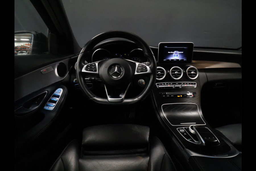 Mercedes-Benz C-Klasse 200 AMG Sport Night pakket [CAMERA, VOL LEDER, LEDVERLICHTING, STOELVERWARMING, PDC V+A, BLUETOOTH, CRUISE, CLIMATE, NIEUWSTAAT]