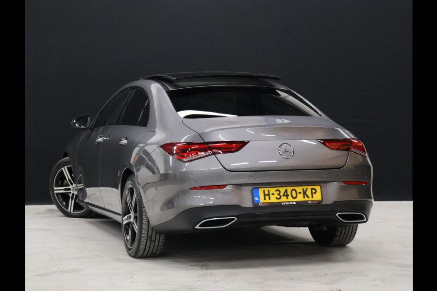 Mercedes-Benz CLA-Klasse 200 Business Solution Progressive [SCHUIFKANTELDAK, CAMERA, PDC 360+, APPLE CARPLAY, ANDROID AUTO, STOELVERWARMING, CRUISE CONTROL, FLIPPERS, AUTO AIRCO, NAVIGATIE, NIEUWSTAAT]