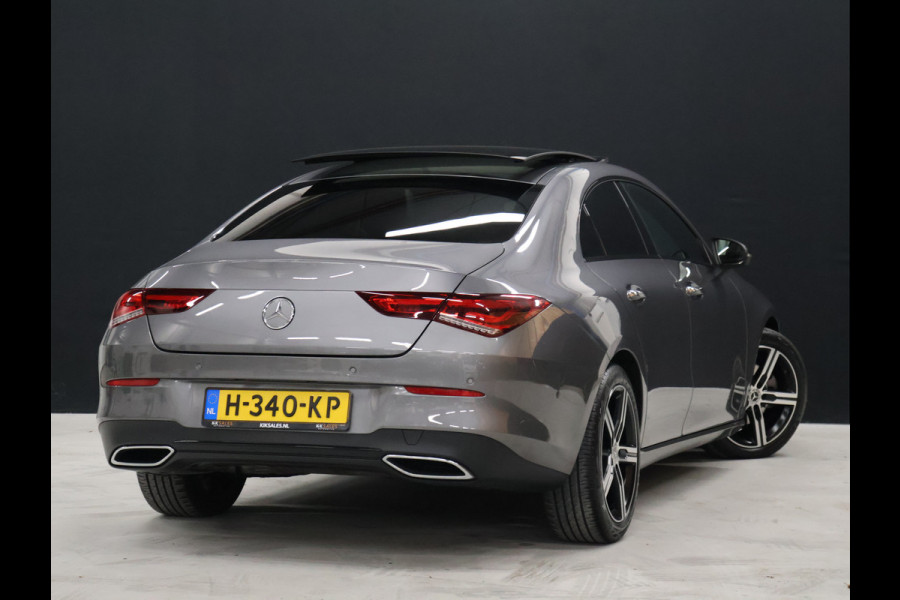 Mercedes-Benz CLA-Klasse 200 Business Solution Progressive [SCHUIFKANTELDAK, CAMERA, PDC 360+, APPLE CARPLAY, ANDROID AUTO, STOELVERWARMING, CRUISE CONTROL, FLIPPERS, AUTO AIRCO, NAVIGATIE, NIEUWSTAAT]