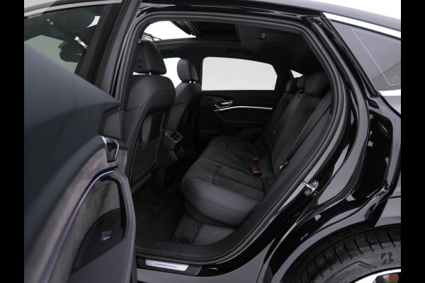 Audi e-tron Sportback 50 Quattro S-line Edition 71 kWh [ 3-Fase ] { SOH-100%} (INCL-BTW) *PANO | LEATHER-FABRIC | FULL-LED | ADAPTIVE-CRUISE | MEMORY-PACK | AIR-SUSPENSION | DIGI-COCKPIT | HEATED-SPORTSEATS | NAVI-FULLMAP | ECC | PDC | CRUISE | 20''ALU*