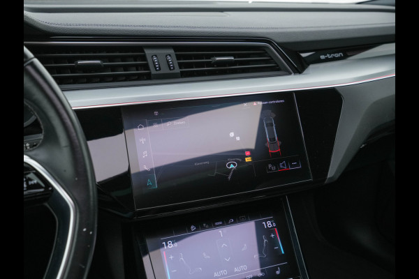 Audi e-tron Sportback 50 Quattro S-line Edition 71 kWh [ 3-Fase ] { SOH-100%} (INCL-BTW) *PANO | LEATHER-FABRIC | FULL-LED | ADAPTIVE-CRUISE | MEMORY-PACK | AIR-SUSPENSION | DIGI-COCKPIT | HEATED-SPORTSEATS | NAVI-FULLMAP | ECC | PDC | CRUISE | 20''ALU*