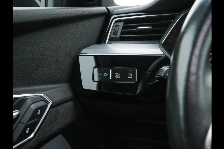 Audi e-tron Sportback 50 Quattro S-line Edition 71 kWh [ 3-Fase ] { SOH-100%} (INCL-BTW) *PANO | LEATHER-FABRIC | FULL-LED | ADAPTIVE-CRUISE | MEMORY-PACK | AIR-SUSPENSION | DIGI-COCKPIT | HEATED-SPORTSEATS | NAVI-FULLMAP | ECC | PDC | CRUISE | 20''ALU*