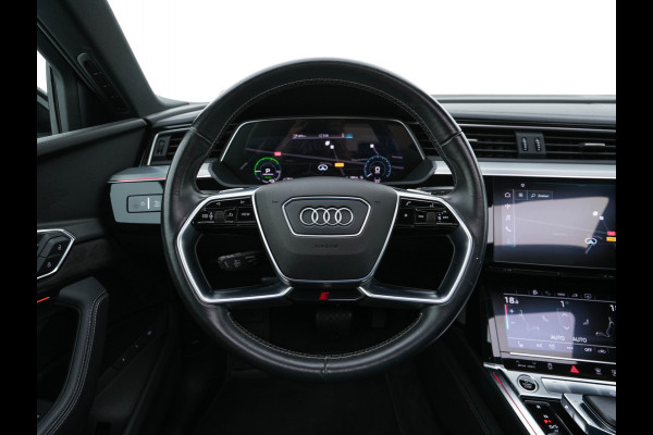 Audi e-tron Sportback 50 Quattro S-line Edition 71 kWh [ 3-Fase ] { SOH-100%} (INCL-BTW) *PANO | LEATHER-FABRIC | FULL-LED | ADAPTIVE-CRUISE | MEMORY-PACK | AIR-SUSPENSION | DIGI-COCKPIT | HEATED-SPORTSEATS | NAVI-FULLMAP | ECC | PDC | CRUISE | 20''ALU*