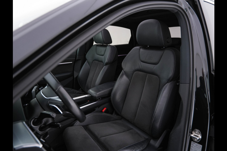 Audi e-tron Sportback 50 Quattro S-line Edition 71 kWh [ 3-Fase ] { SOH-100%} (INCL-BTW) *PANO | LEATHER-FABRIC | FULL-LED | ADAPTIVE-CRUISE | MEMORY-PACK | AIR-SUSPENSION | DIGI-COCKPIT | HEATED-SPORTSEATS | NAVI-FULLMAP | ECC | PDC | CRUISE | 20''ALU*