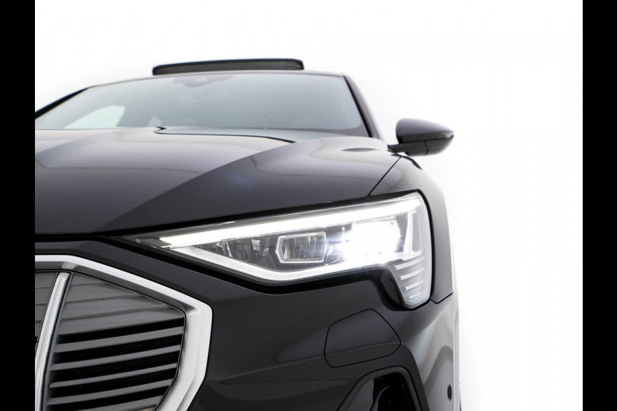Audi e-tron Sportback 50 Quattro S-line Edition 71 kWh [ 3-Fase ] { SOH-100%} (INCL-BTW) *PANO | LEATHER-FABRIC | FULL-LED | ADAPTIVE-CRUISE | MEMORY-PACK | AIR-SUSPENSION | DIGI-COCKPIT | HEATED-SPORTSEATS | NAVI-FULLMAP | ECC | PDC | CRUISE | 20''ALU*