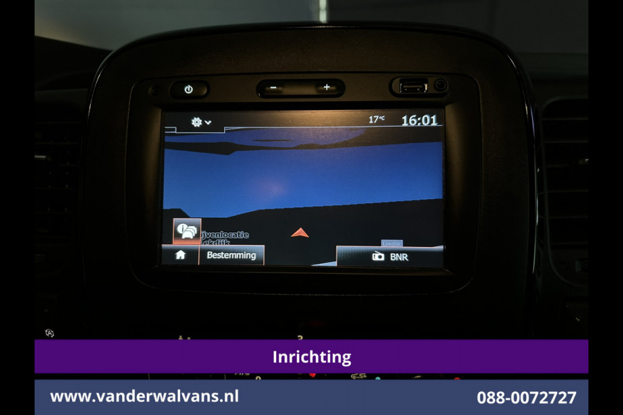 Opel Vivaro 1.6 CDTI 126pk L1H1 inrichting Euro6 Airco | Navigatie | LED | Omvormer Cruiscontrol, Camera, Parkeersensoren, Achterklep