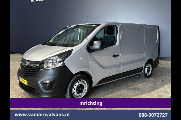 Opel Vivaro 1.6 CDTI 126pk L1H1 inrichting Euro6 Airco | Navigatie | LED | Omvormer Cruiscontrol, Camera, Parkeersensoren, Achterklep