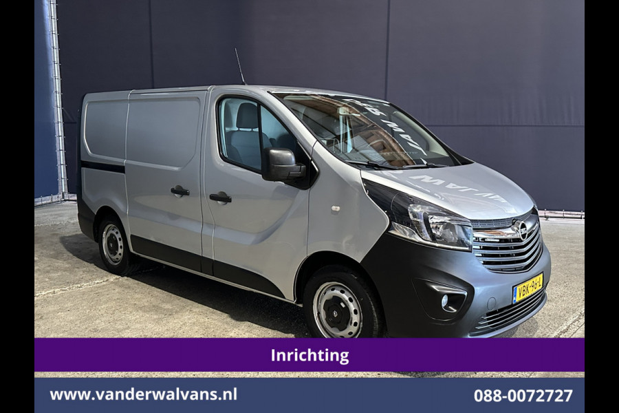 Opel Vivaro 1.6 CDTI 126pk L1H1 inrichting Euro6 Airco | Navigatie | LED | Omvormer Cruiscontrol, Camera, Parkeersensoren, Achterklep