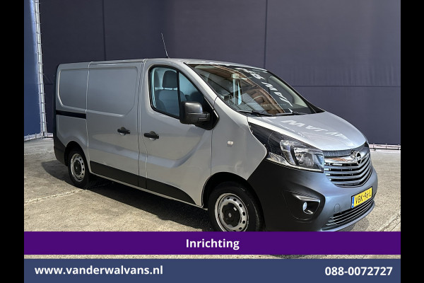 Opel Vivaro 1.6 CDTI 126pk L1H1 inrichting Euro6 Airco | Navigatie | LED | Omvormer Cruiscontrol, Camera, Parkeersensoren, Achterklep