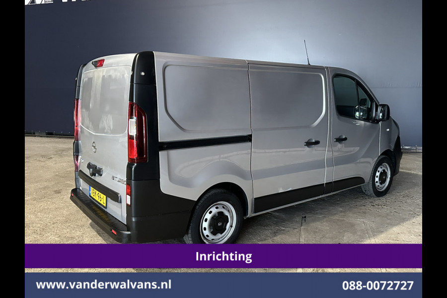 Opel Vivaro 1.6 CDTI 126pk L1H1 inrichting Euro6 Airco | Navigatie | LED | Omvormer Cruiscontrol, Camera, Parkeersensoren, Achterklep