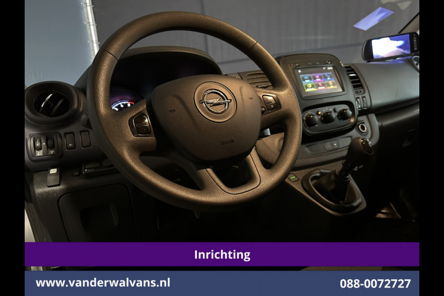 Opel Vivaro 1.6 CDTI 126pk L1H1 inrichting Euro6 Airco | Navigatie | LED | Omvormer Cruiscontrol, Camera, Parkeersensoren, Achterklep