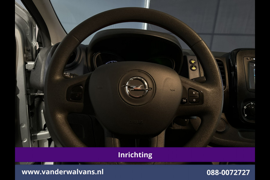 Opel Vivaro 1.6 CDTI 126pk L1H1 inrichting Euro6 Airco | Navigatie | LED | Omvormer Cruiscontrol, Camera, Parkeersensoren, Achterklep