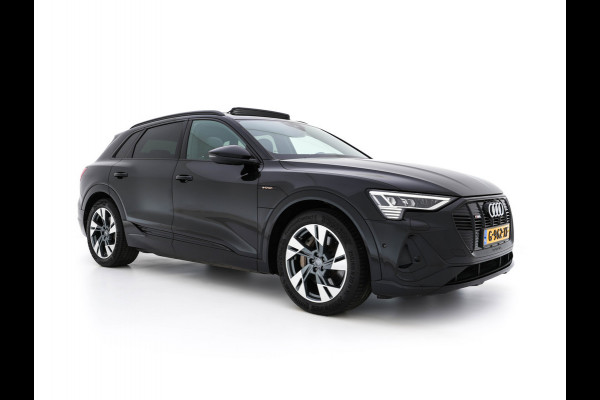 Audi e-tron 50 Quattro Launch Edition Black 71 kWh [ 3-Fase ] *PANO | LEATHER-ALCANTARA | FULL-LED | ADAPTIVE-CRUISE | MEMORY-PACK | DIGI-COCKPIT | HEATED-SPORTSEATS | NAVI-FULLMAP | ECC | PDC | CRUISE | 20''ALU*