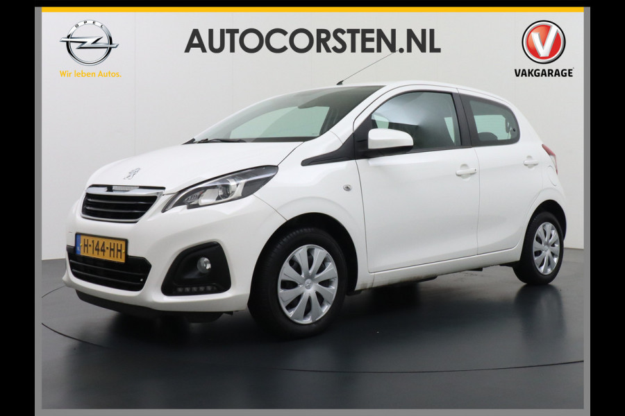 Peugeot 108 73pk 5drs 1.0 e-VTi Airco Bluetooth Isofix Led Usb Elek.Ramen Mistlampen Esp  Active DealerOnderhouden NL-auto € 23,- Wegenbelasting p/m