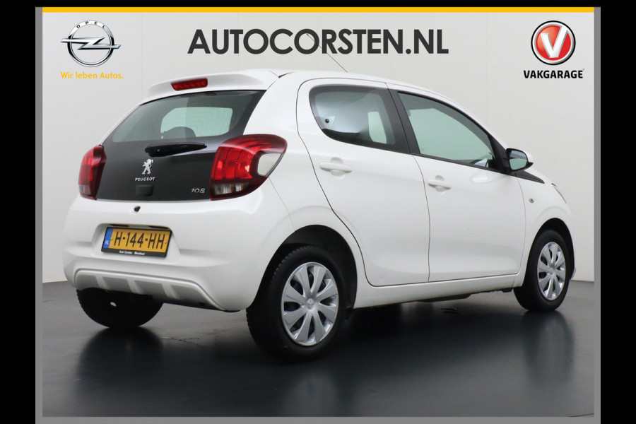 Peugeot 108 73pk 5drs 1.0 e-VTi Airco Bluetooth Isofix Led Usb Elek.Ramen Mistlampen Esp  Active DealerOnderhouden NL-auto € 23,- Wegenbelasting p/m