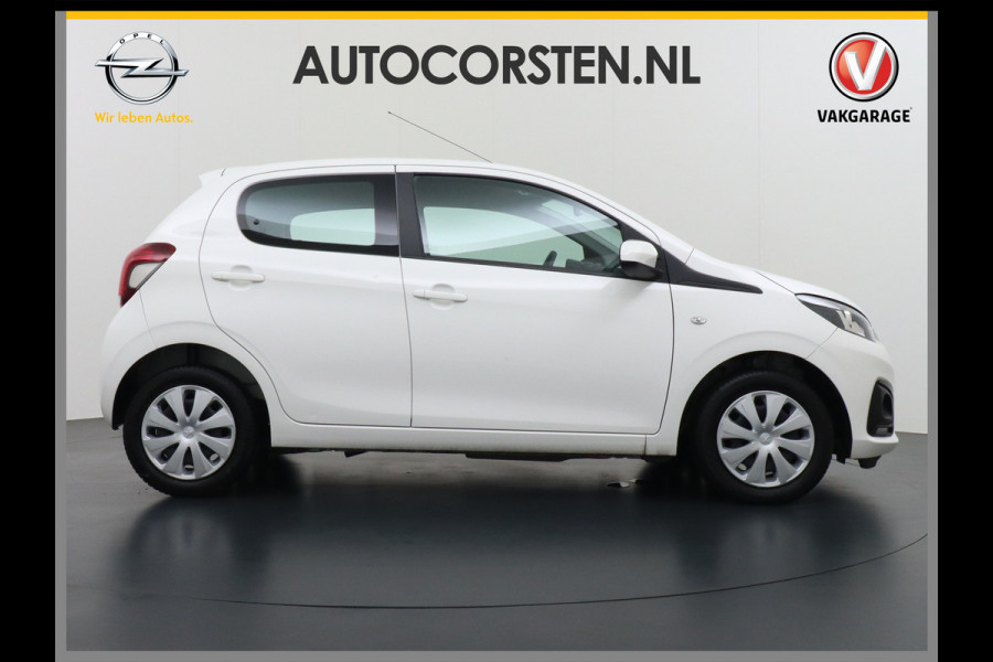 Peugeot 108 73pk 5drs 1.0 e-VTi Airco Bluetooth Isofix Led Usb Elek.Ramen Mistlampen Esp  Active DealerOnderhouden NL-auto € 23,- Wegenbelasting p/m