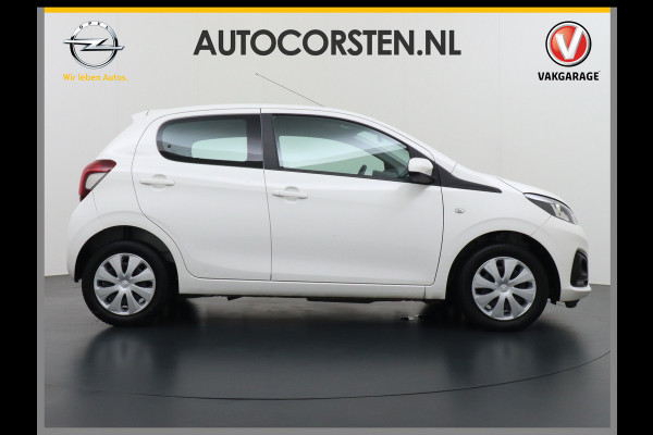 Peugeot 108 73pk 5drs 1.0 e-VTi Airco Bluetooth Isofix Led Usb Elek.Ramen Mistlampen Esp  Active DealerOnderhouden NL-auto € 23,- Wegenbelasting p/m
