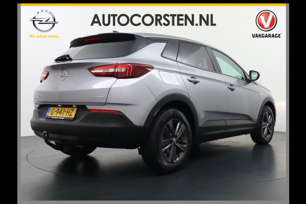 Opel Grandland X T131PK Aut. Trekhaak Apple Carplay Android Auto Airco Navi Pdc 120 Jaar Edition Regen-Lichtsensor DAB Lmv 17" Led Privacy Glas Origineel Nederlandse Auto Euro 6
