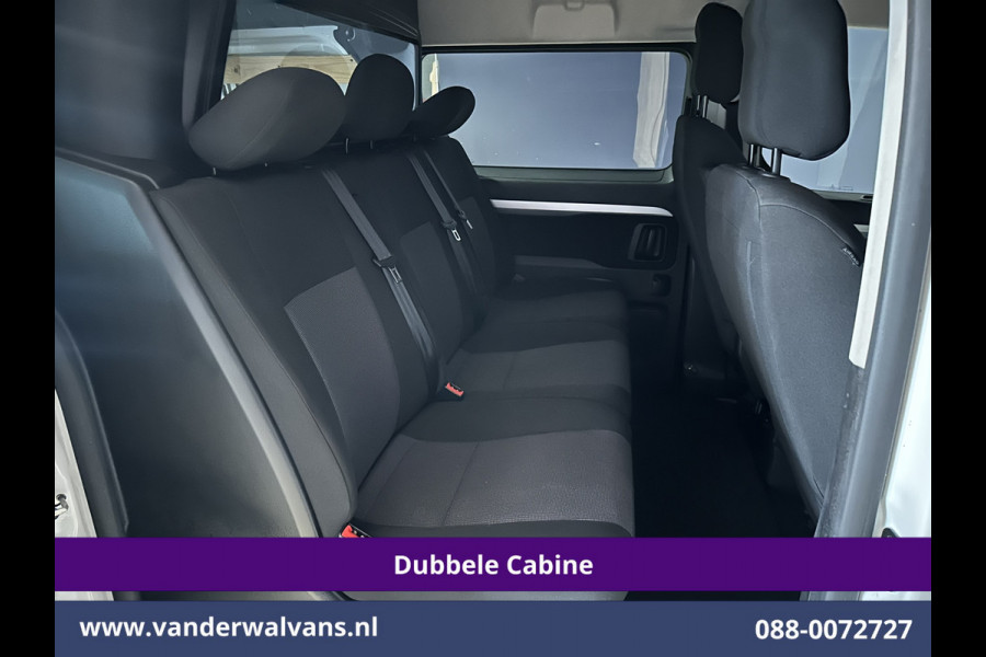 Toyota ProAce 2.0D-4D 123pk L3H1 Dubbele cabine Euro6 Airco | 5-Zits | 2x Zijdeur | 2500kg Trekhaak Navigatie, Cruiscontrol, Parkeersensoren