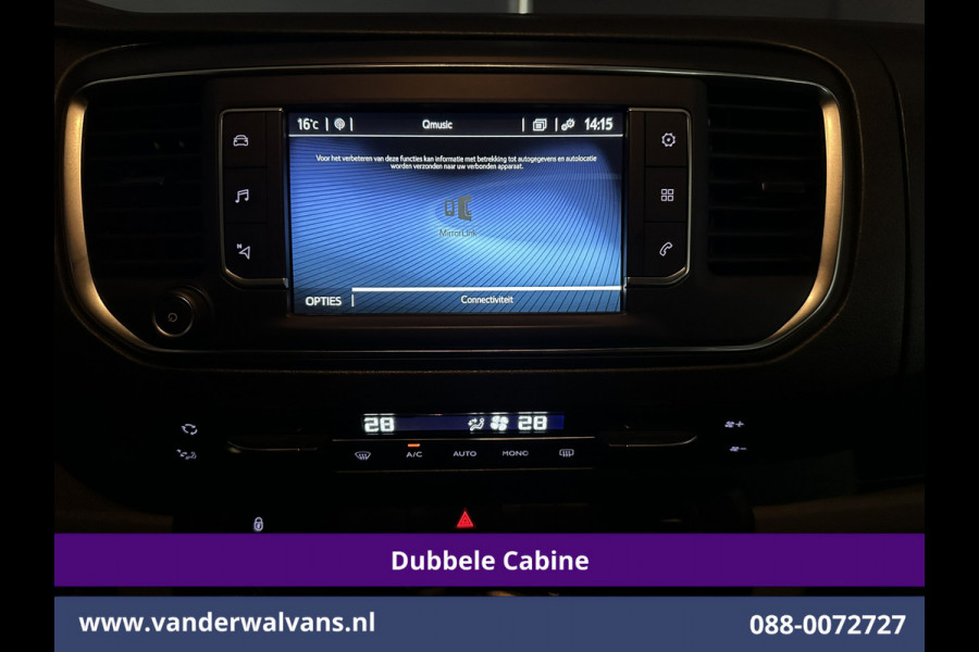 Toyota ProAce 2.0D-4D 123pk L3H1 Dubbele cabine Euro6 Airco | 5-Zits | 2x Zijdeur | 2500kg Trekhaak Navigatie, Cruiscontrol, Parkeersensoren