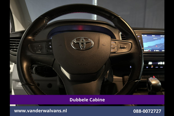 Toyota ProAce 2.0D-4D 123pk L3H1 Dubbele cabine Euro6 Airco | 5-Zits | 2x Zijdeur | 2500kg Trekhaak Navigatie, Cruiscontrol, Parkeersensoren