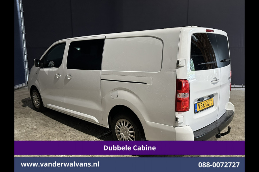 Toyota ProAce 2.0D-4D 123pk L3H1 Dubbele cabine Euro6 Airco | 5-Zits | 2x Zijdeur | 2500kg Trekhaak Navigatie, Cruiscontrol, Parkeersensoren