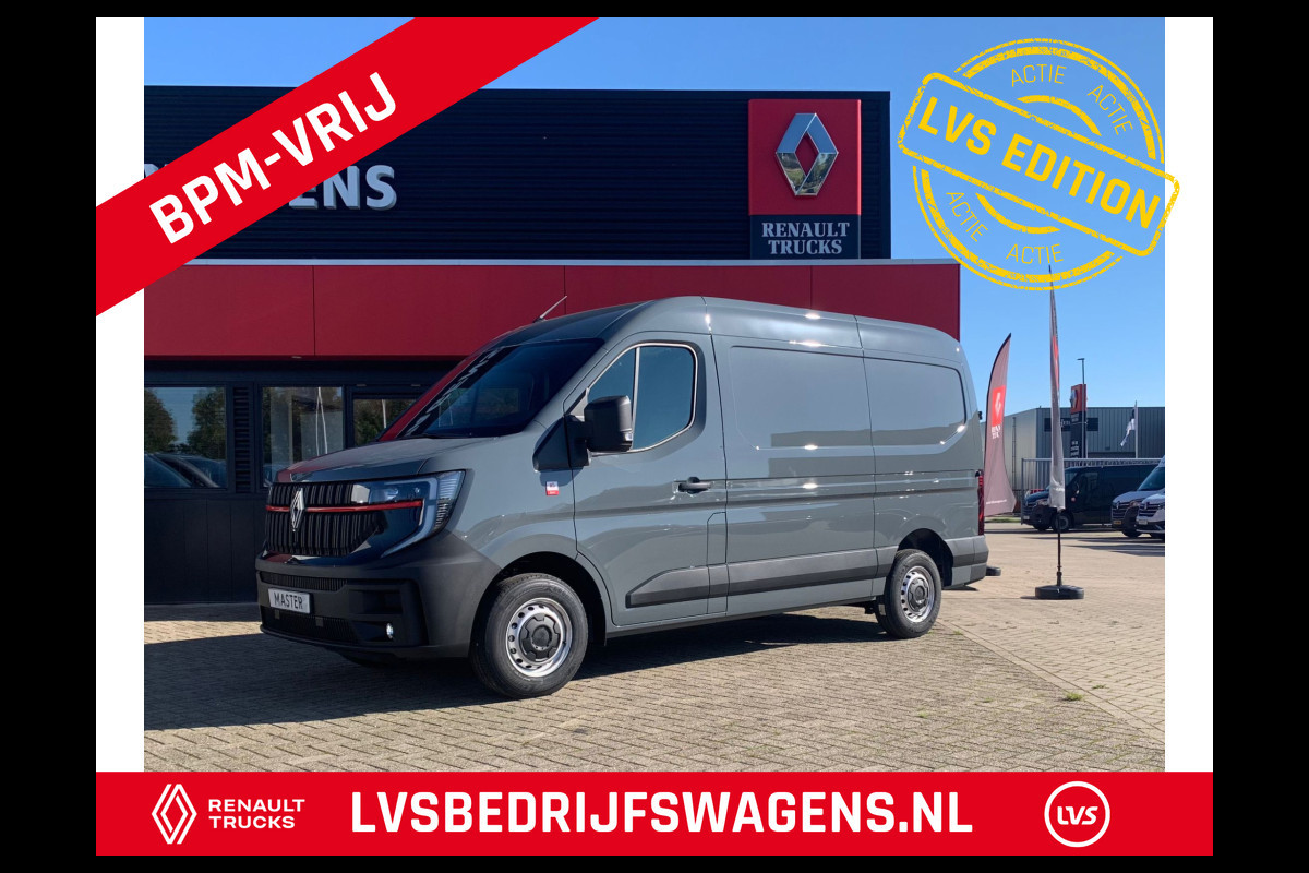 Renault Master T35 2.0 dCi 150 PK L2H2 Multimedia met Google services, Camera, Trekhaak, Apple carplay, Verwarmde voorruit.