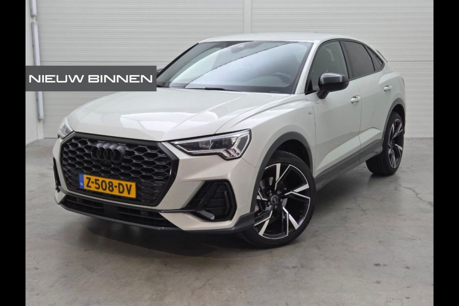 Audi Q3 Sportback 35 TFSI Pro Line S | S-Line | Stoelverwarming | Keyless | 360 Camera | Leer | Elektrische Stoelen | Adaptive Cruise Control | Dodehoekdetectie | Navigatie | Parkeersensoren | Vitrual Cockpit