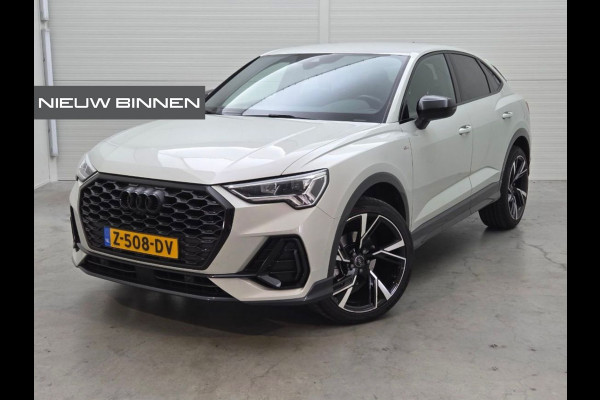 Audi Q3 Sportback 35 TFSI Pro Line S | S-Line | Stoelverwarming | Keyless | 360 Camera | Leer | Elektrische Stoelen | Adaptive Cruise Control | Dodehoekdetectie | Navigatie | Parkeersensoren | Vitrual Cockpit