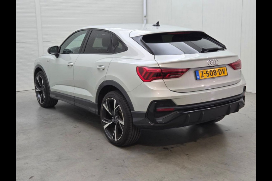 Audi Q3 Sportback 35 TFSI Pro Line S | S-Line | Stoelverwarming | Keyless | 360 Camera | Leer | Elektrische Stoelen | Adaptive Cruise Control | Dodehoekdetectie | Navigatie | Parkeersensoren | Vitrual Cockpit