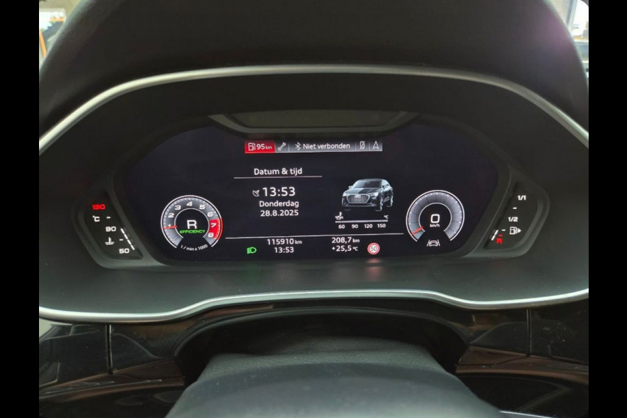 Audi Q3 Sportback 35 TFSI Pro Line S | S-Line | Stoelverwarming | Keyless | 360 Camera | Leer | Elektrische Stoelen | Adaptive Cruise Control | Dodehoekdetectie | Navigatie | Parkeersensoren | Vitrual Cockpit