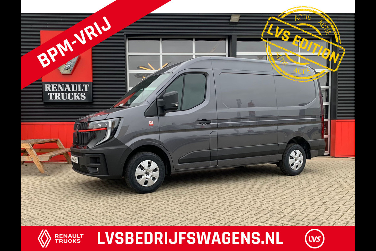 Renault Master T35 2.0 dCi 150 PK L2H2 Multimedia met Google services, Trekhaak, Camera, Apple carplay, Verwarmde voorruit.