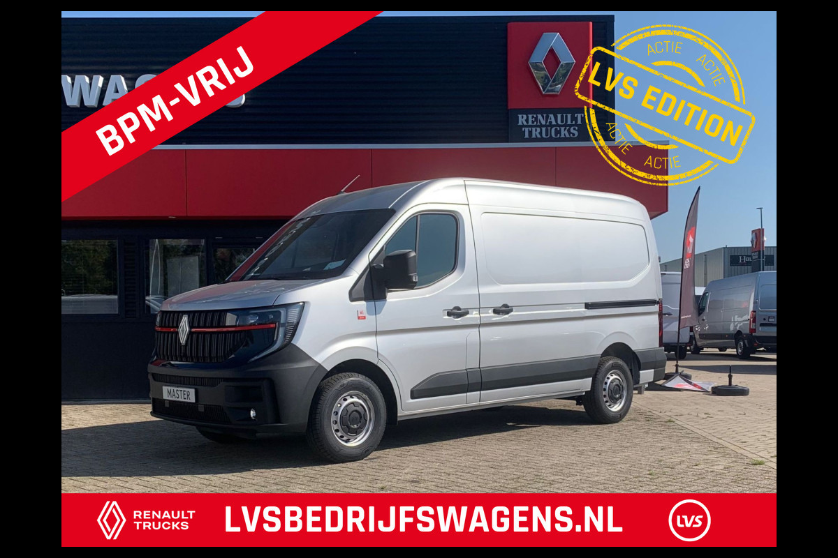 Renault Master T35 2.0 dCi 170 PK L2H2 Multimedia, Camera, Trekhaak, Apple carplay, Verwarmde voorruit.