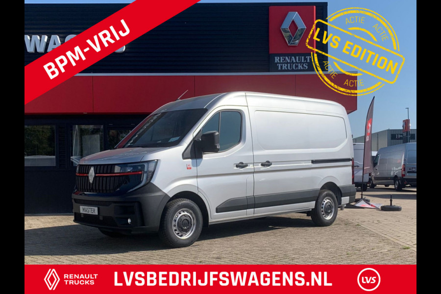 Renault Master T35 2.0 dCi 170 PK L2H2 Multimedia, Camera, Trekhaak, Apple carplay, Verwarmde voorruit.