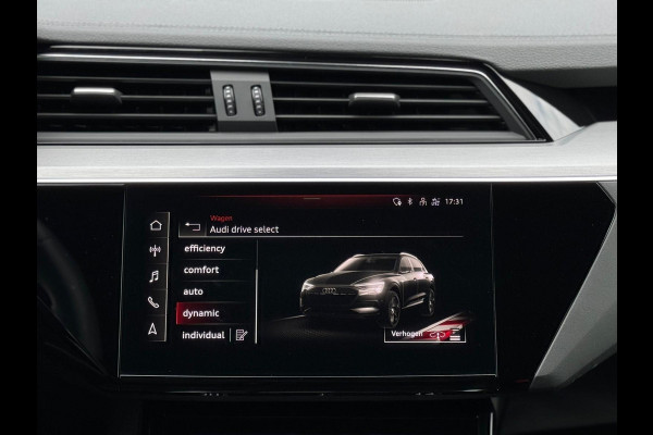 Audi e-tron 50 quattro S edition 71 kWh, 2 X S-LINE, achteruitrijcamera, trekhaak, luchtvering, stoelverwarming