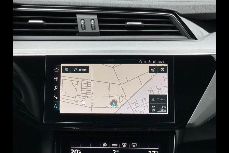 Audi e-tron 50 quattro S edition 71 kWh, 2 X S-LINE, achteruitrijcamera, trekhaak, luchtvering, stoelverwarming
