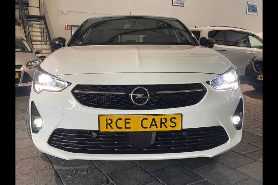 Opel Corsa 1.2 S Elegance Automaat ACC Carplay Virtual Laneassist Massagestoel Camera Navi Stoelverw Clima