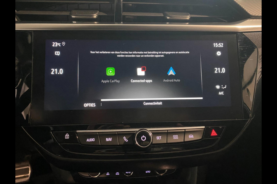 Opel Corsa 1.2 S Elegance Automaat ACC Carplay Virtual Laneassist Massagestoel Camera Navi Stoelverw Clima