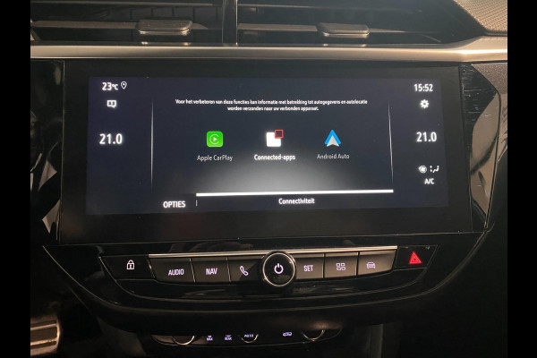 Opel Corsa 1.2 S Elegance Automaat ACC Carplay Virtual Laneassist Massagestoel Camera Navi Stoelverw Clima