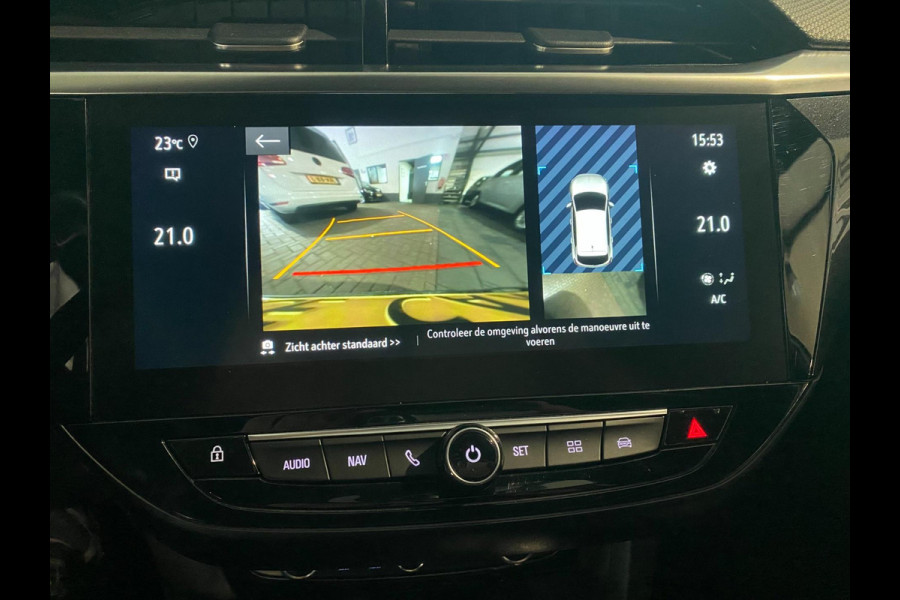 Opel Corsa 1.2 S Elegance Automaat ACC Carplay Virtual Laneassist Massagestoel Camera Navi Stoelverw Clima