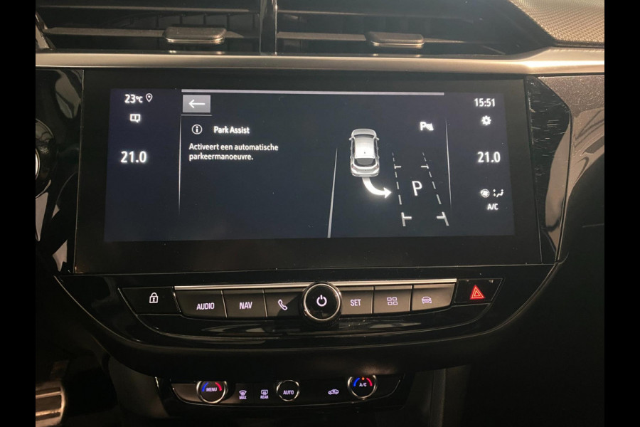 Opel Corsa 1.2 S Elegance Automaat ACC Carplay Virtual Laneassist Massagestoel Camera Navi Stoelverw Clima