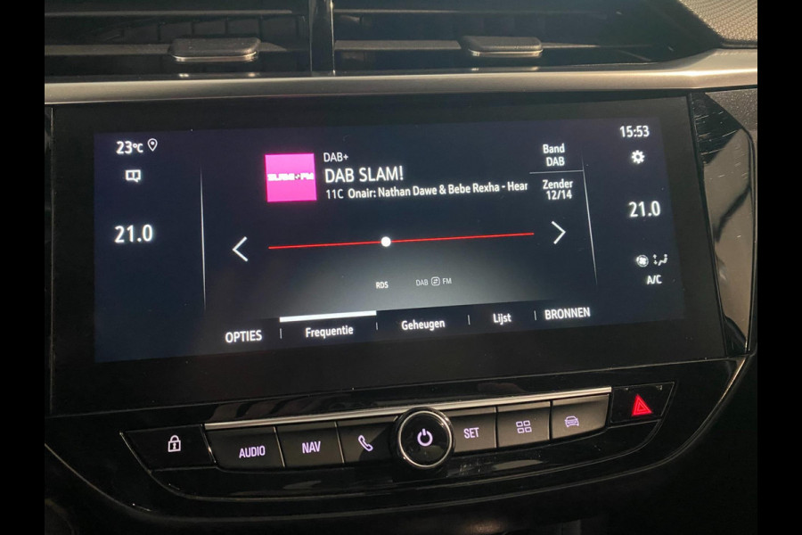 Opel Corsa 1.2 S Elegance Automaat ACC Carplay Virtual Laneassist Massagestoel Camera Navi Stoelverw Clima